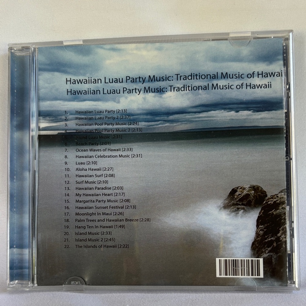 LIKE NEW!! HAWAIIAN LUAU PARTY MUSIC CD - Picture 2 of 8